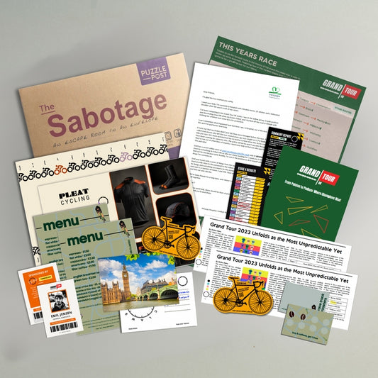 The Sabotage Game - An Escape Room In An Envelope