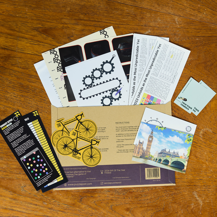 The Sabotage Game - An Escape Room In An Envelope