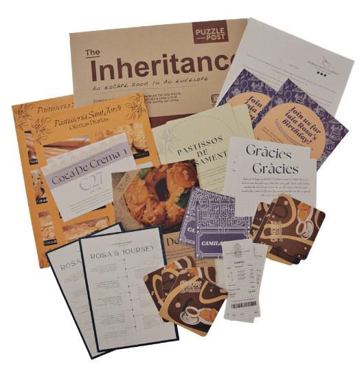 The Inheritance Game - An Escape Room In An Envelope