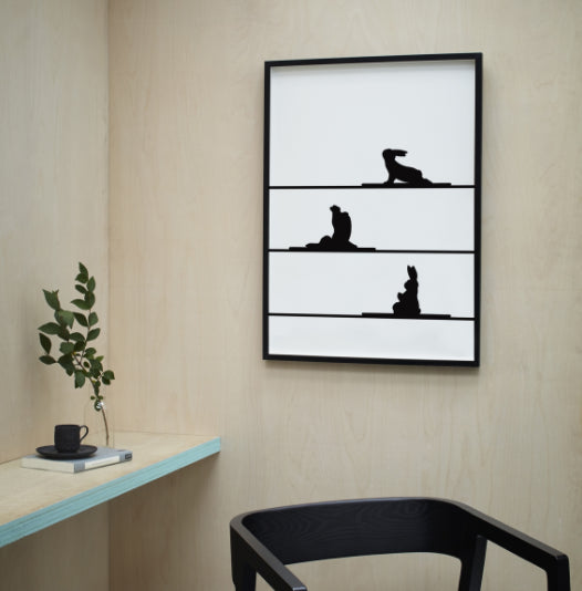 Yoga Rabbit Print