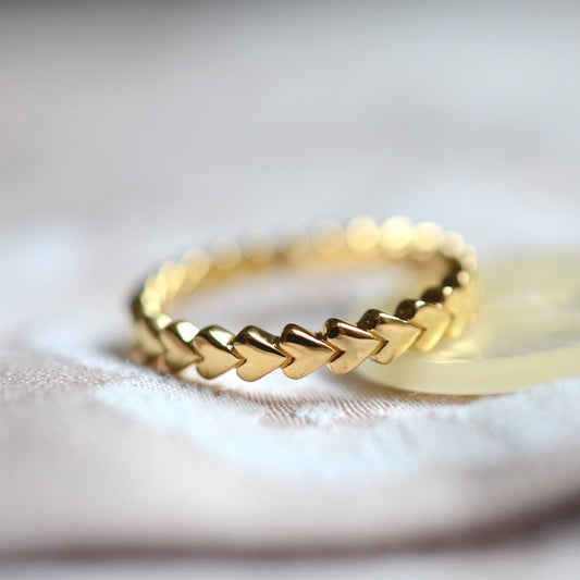 Always Forever Eternity Gold Ring