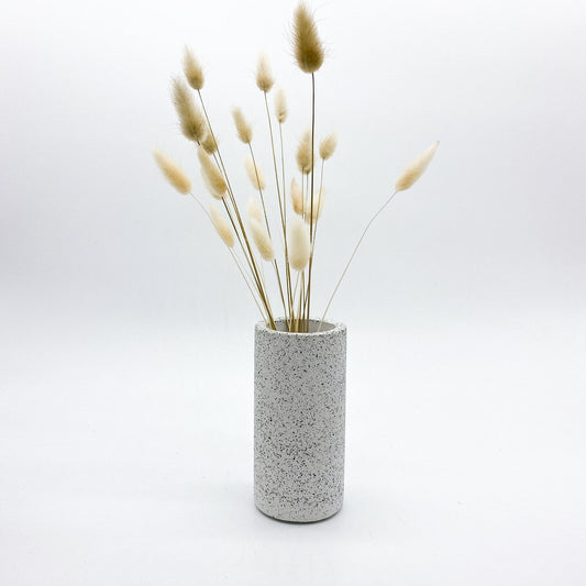White Granite Vase
