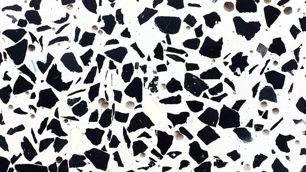 Hexagonal Terrazzo Side Table