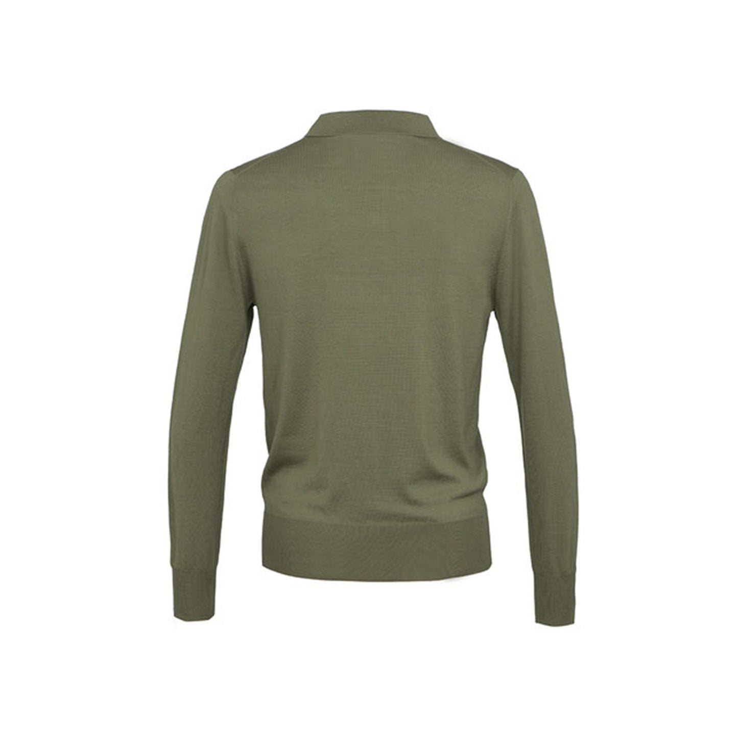 Long Sleeve Merino Polo Shirt
