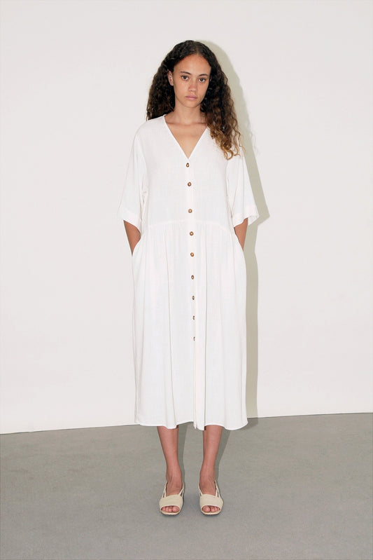 Penelope Dress in White