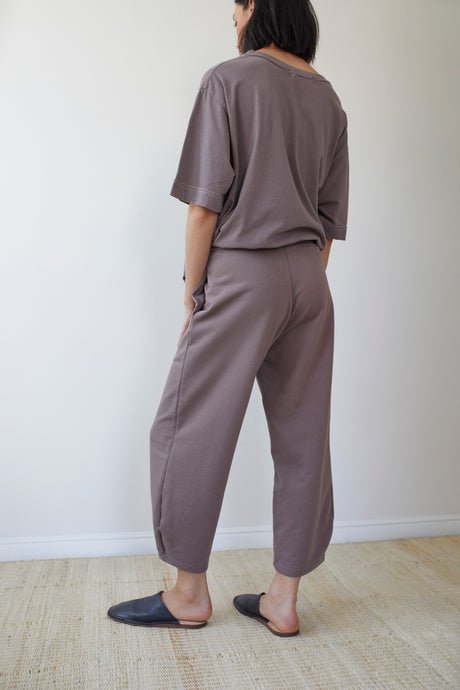 Easy Pants in Mushroom Organic Cotton