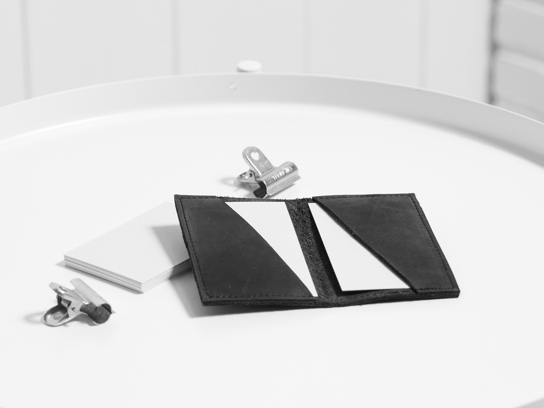 Buffalo Leather Card Holder