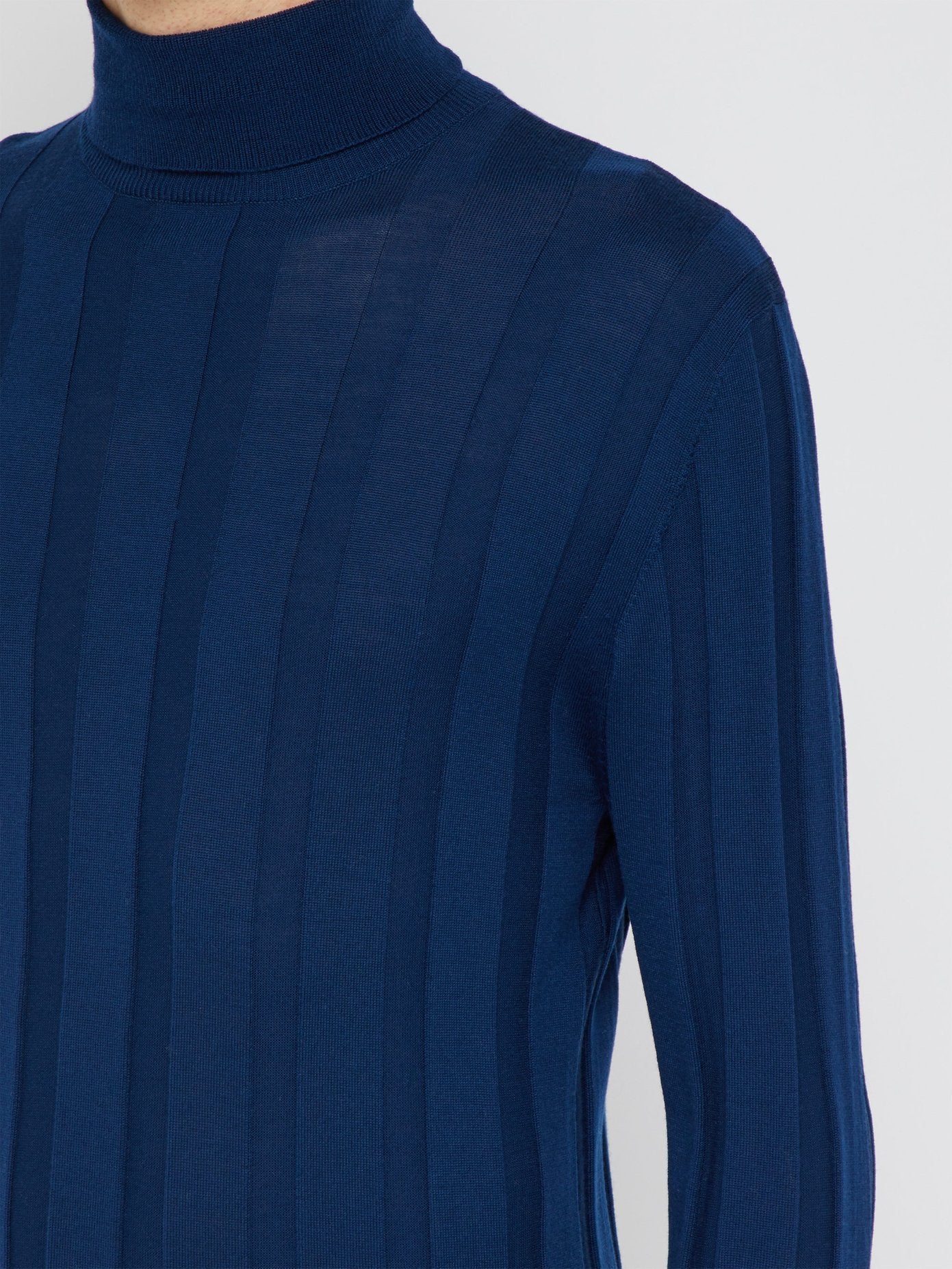 Merino Polo Neck