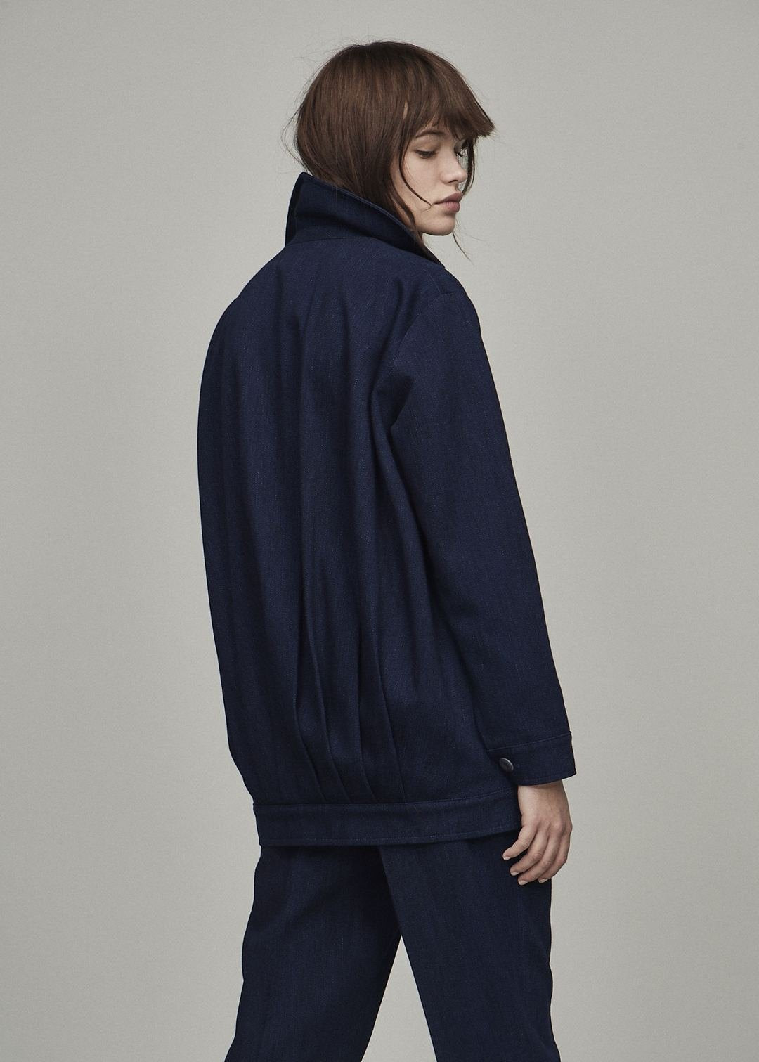 Pleat Back Jacket