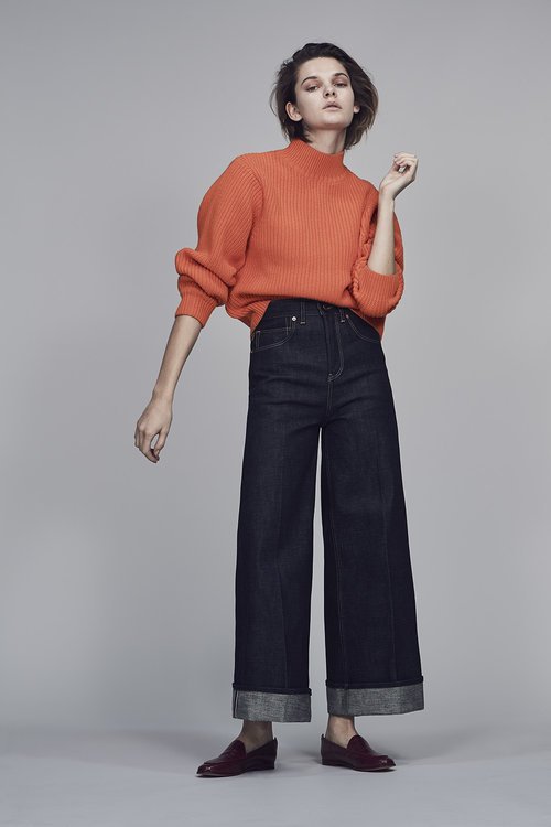 Wide Leg Japanese Selvedge Jeans