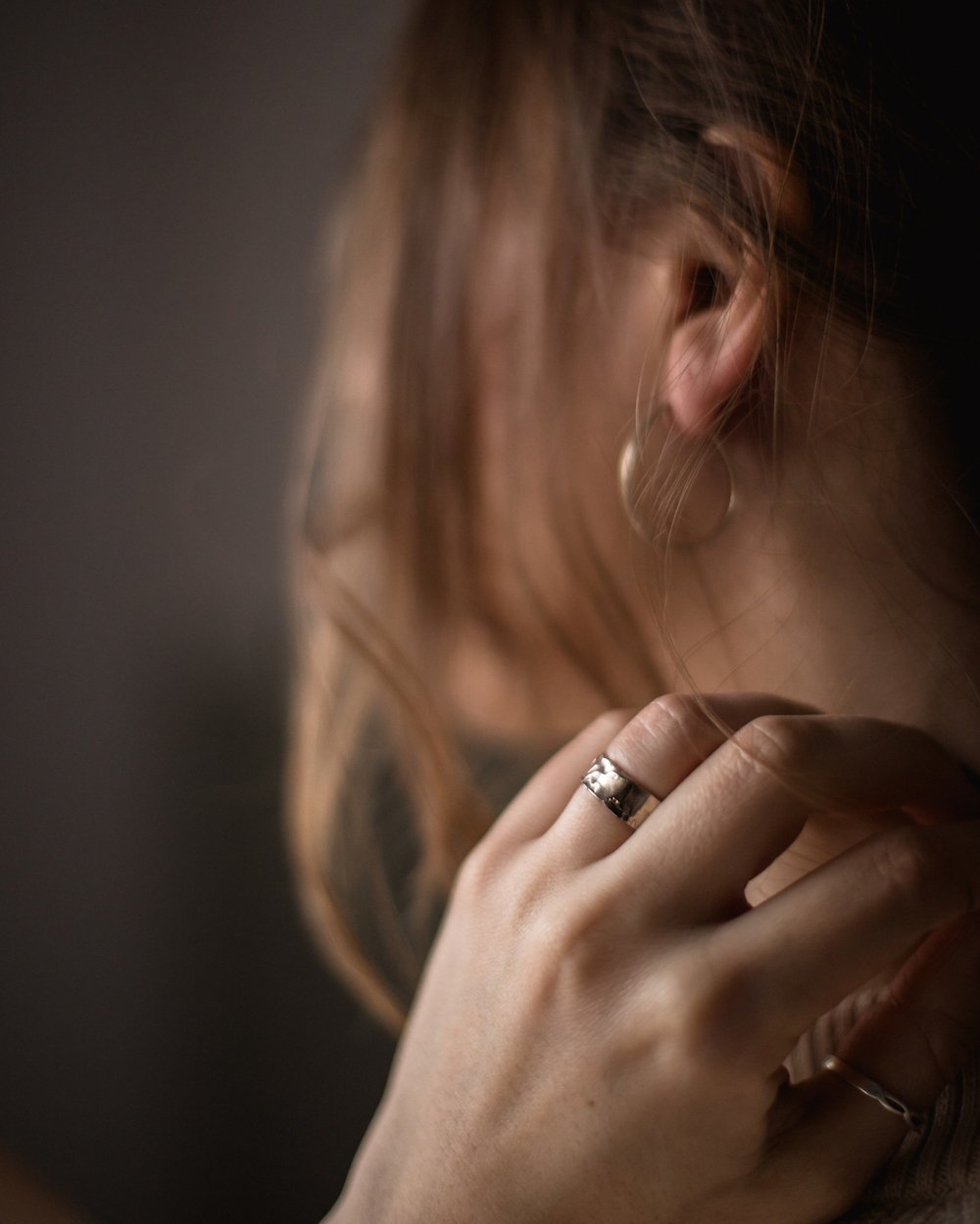 Eternal Flame Silver Ring