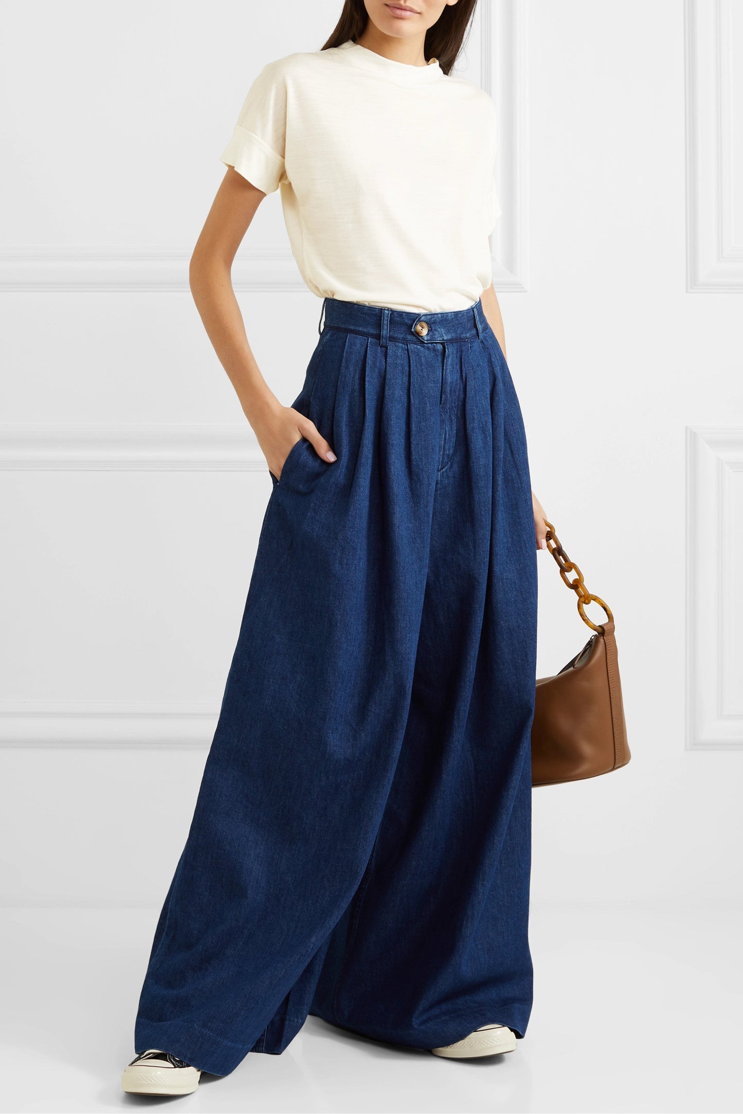 Merino T-Shirt in Ivory