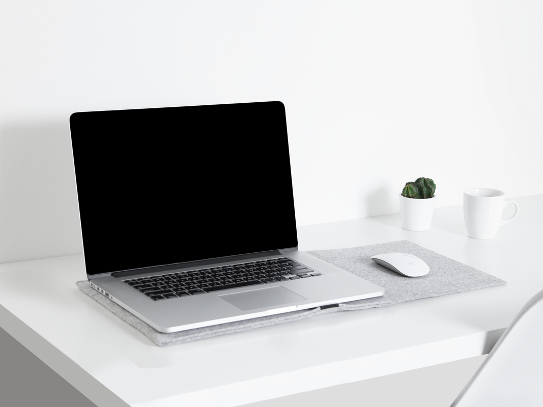 Felt Wool Computer Sleeve 15"