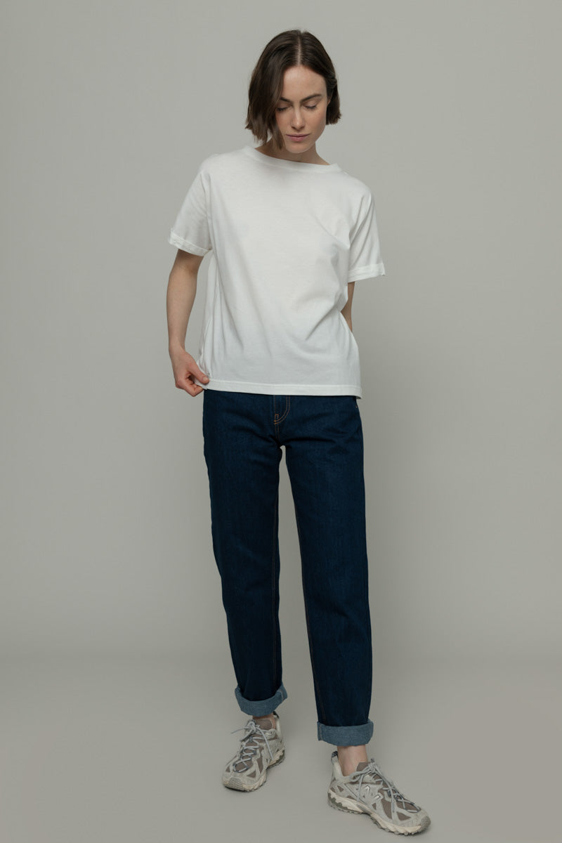 Cris Organic Cotton T-Shirt in White