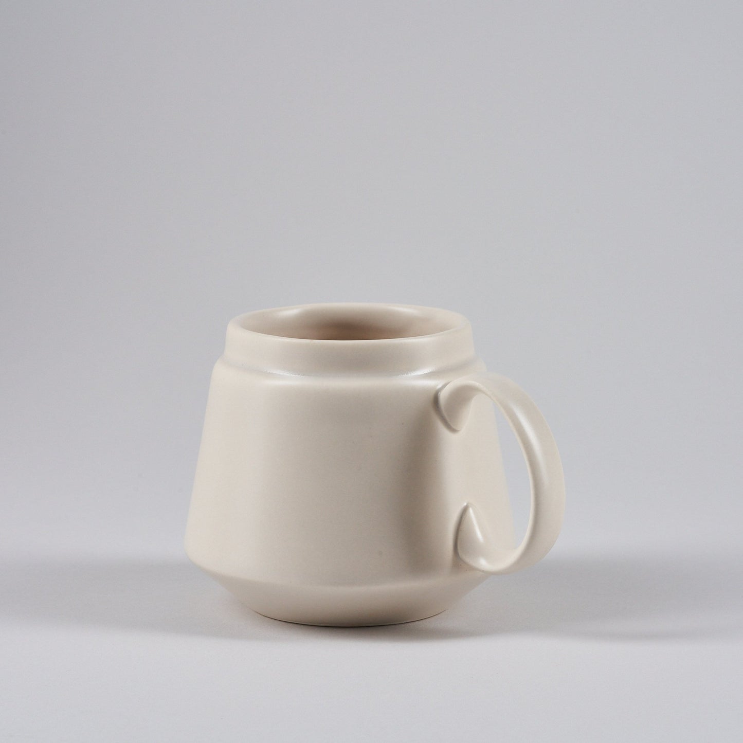 Matt Greige Ceramic Mug