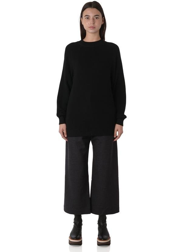 Jasper Merino Sweater in Charcoal