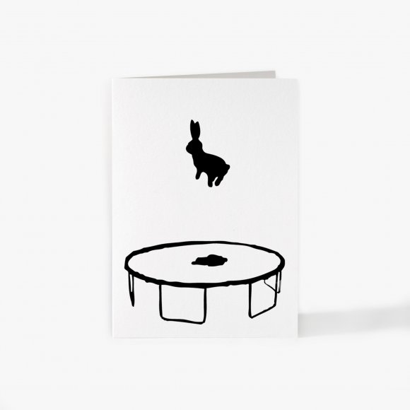 Bouncing Rabbit Card | The Collaborative Store