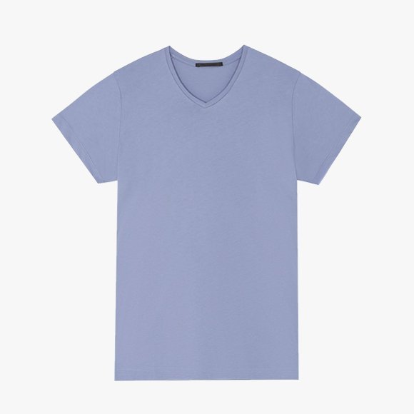Pima Cotton V Neck T-Shirt | The Collaborative Store