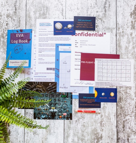The Space Station - An Escape Room In An Envelope For Kids