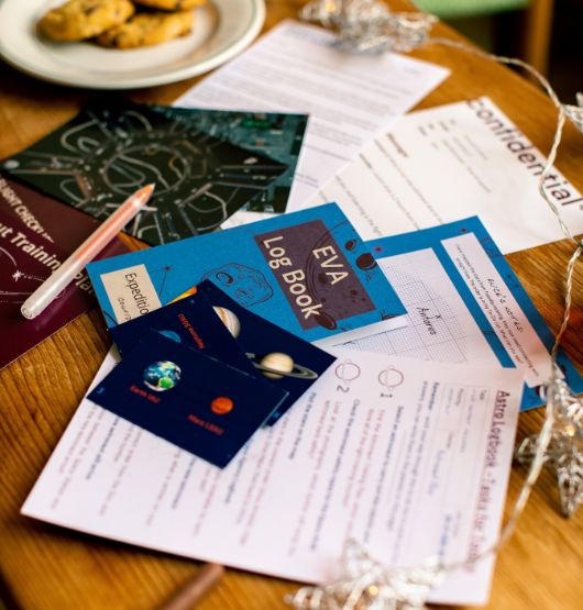 The Space Station - An Escape Room In An Envelope For Kids