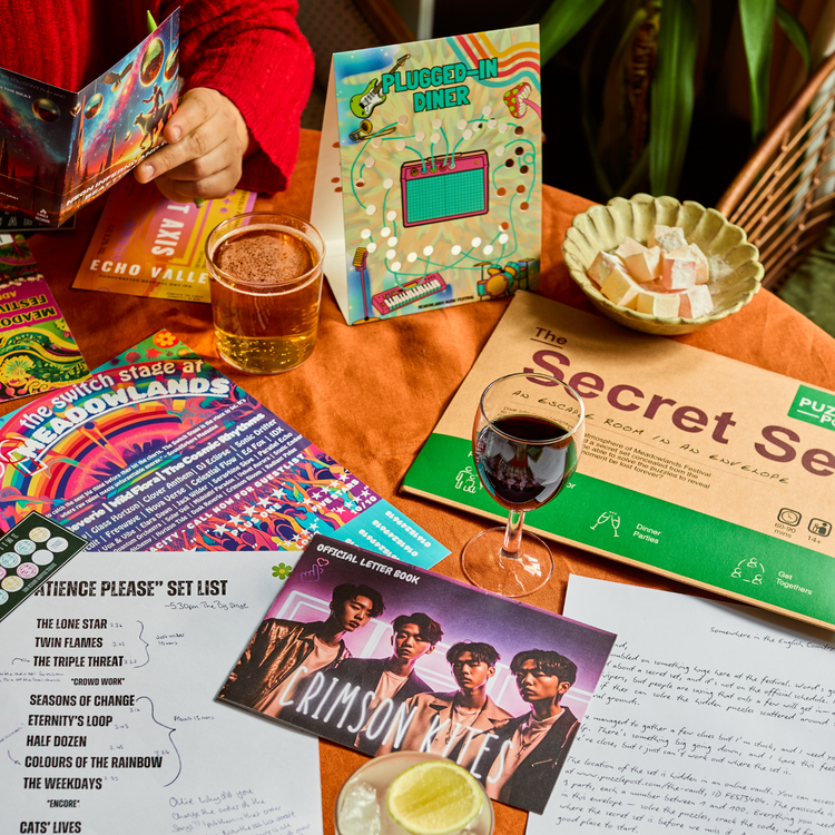 The Secret Set Game - An Escape Room In An Envelope