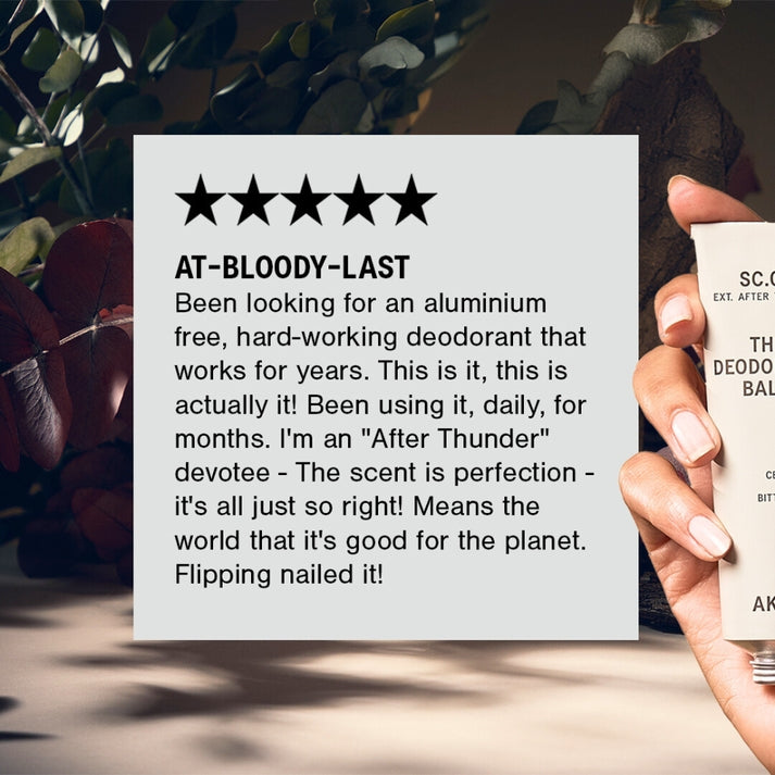 The Mini Deodorant Balm - After Thunder