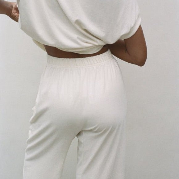Easy Pants in Natural Organic Cotton