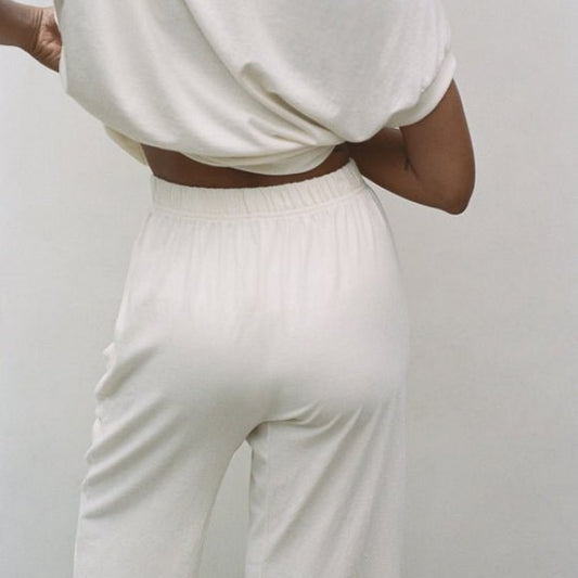 Easy Pants in Natural Organic Cotton
