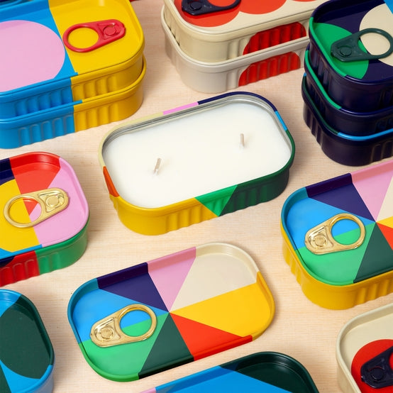 Season's Greetings Tinned Candle