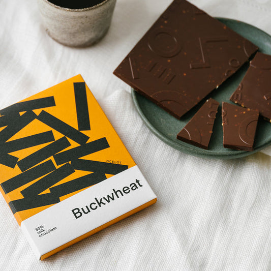 Toasted Buckwheat Organic Chocolate 55%
