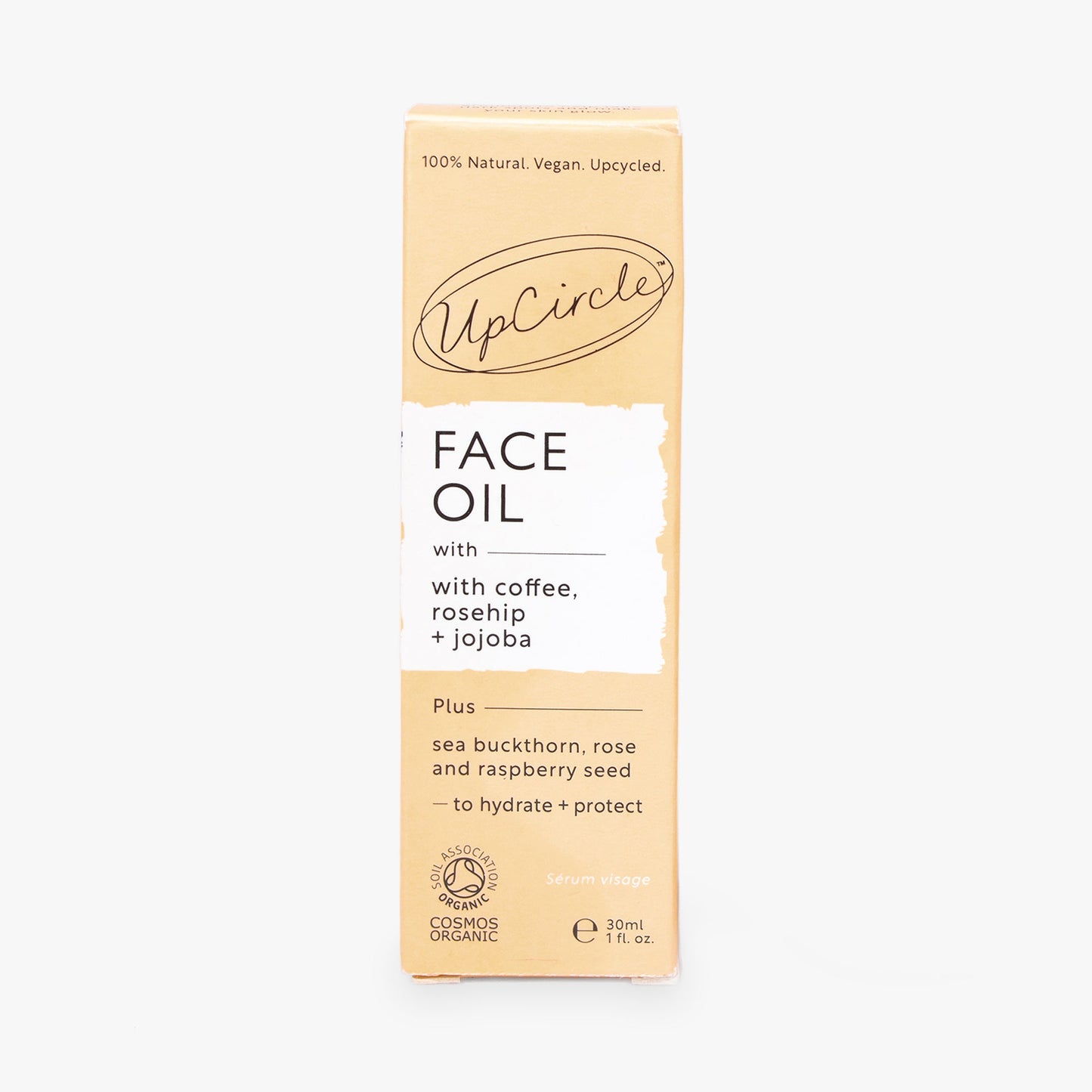Certified Organic Face Oil With Coffee, Rosehip & Jojoba