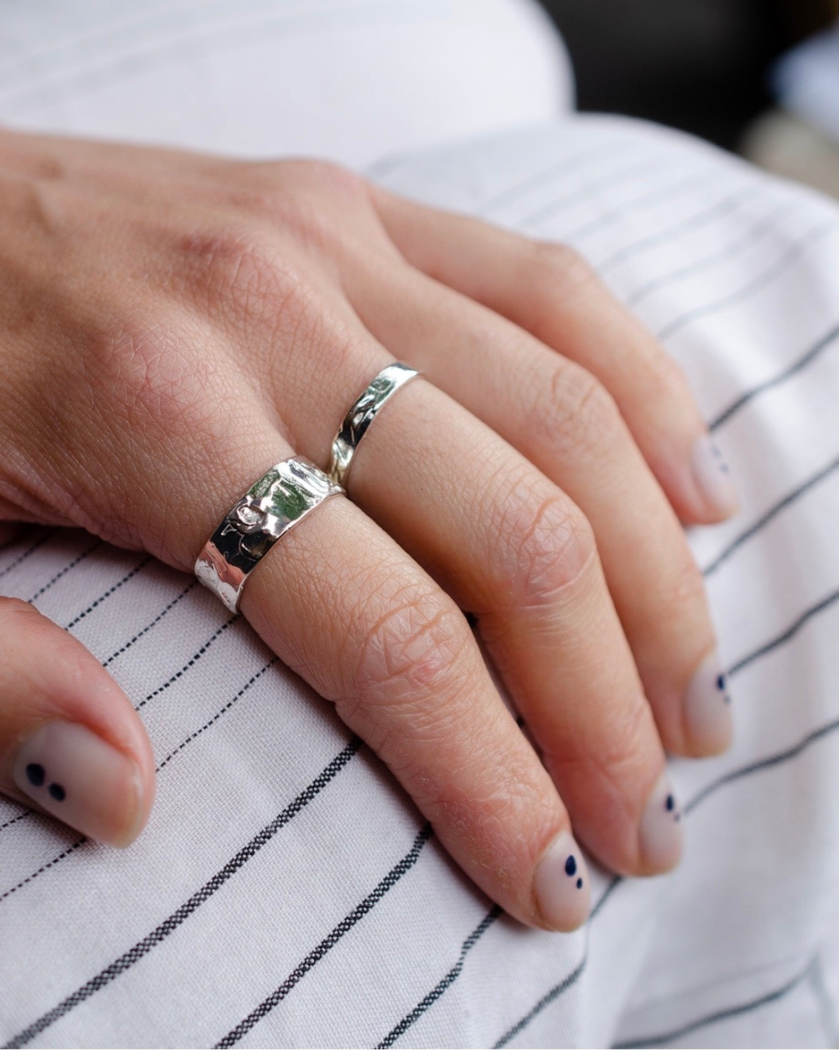 Eternal Flame Silver Ring