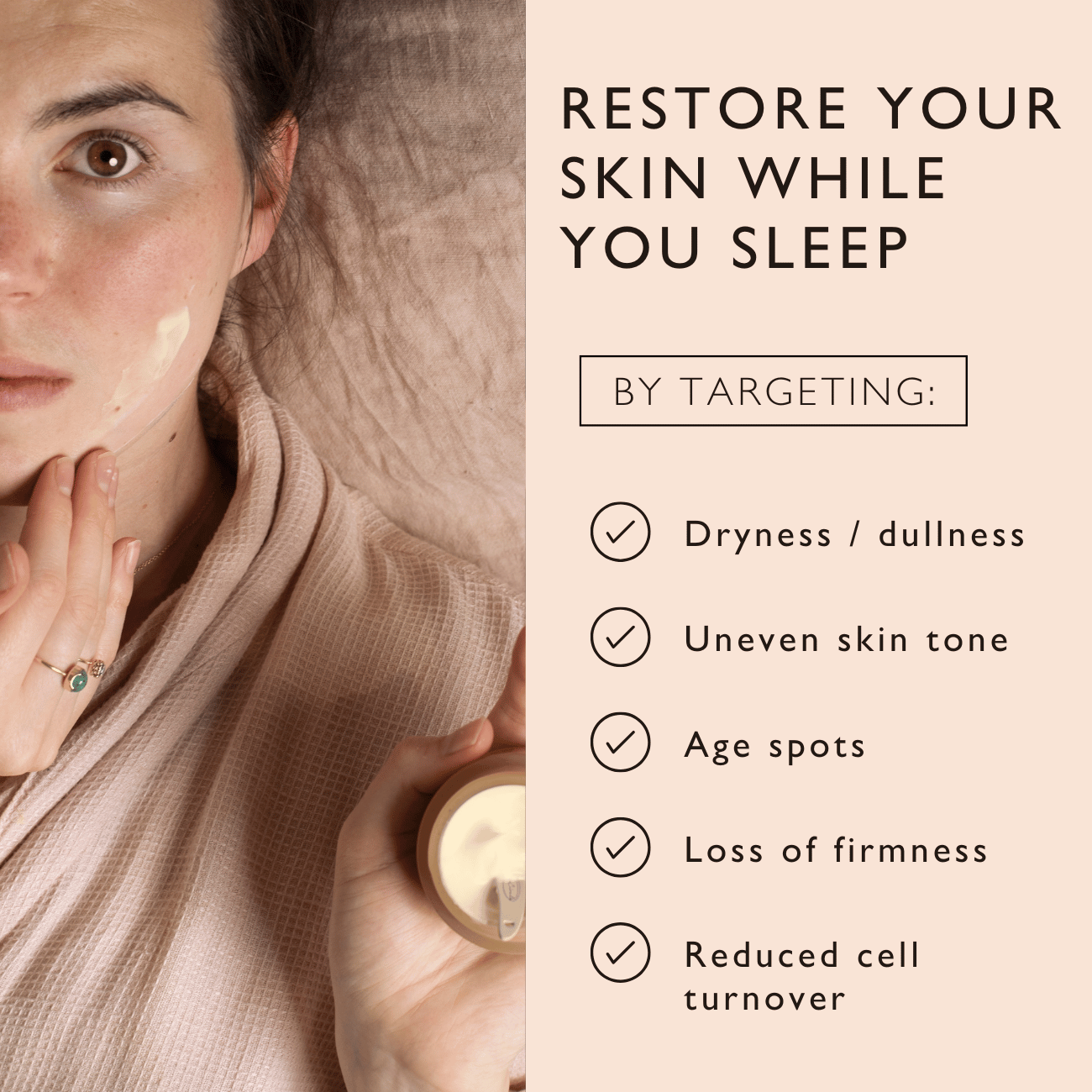 Certified Natural Night Cream With Hyaluronic Acid & Niacinamide