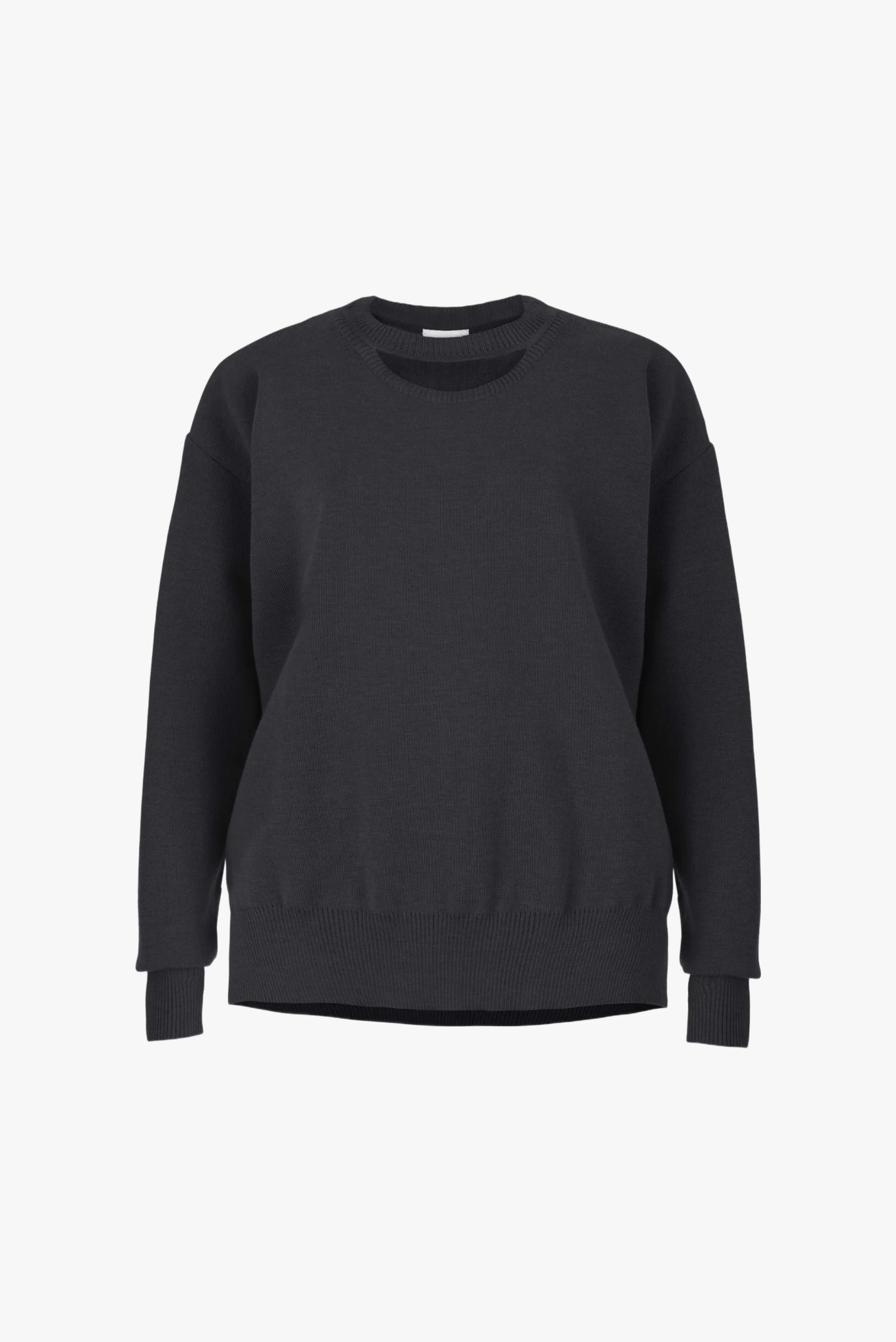 Rotondo Merino Sweater in Black