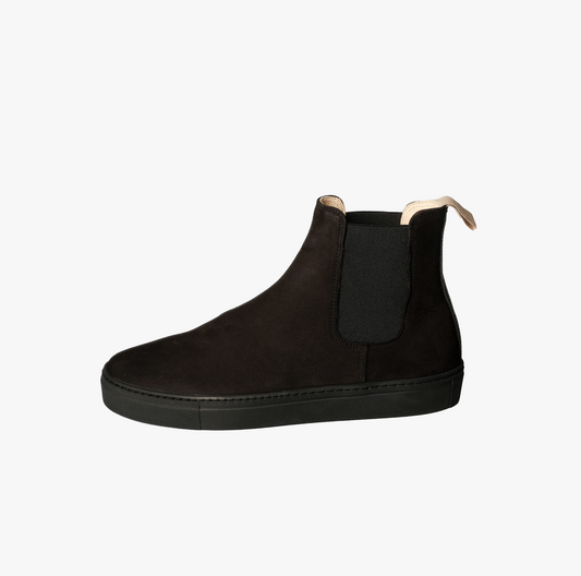 Chelsea Sneakers in Black Nubuck (Exclusive)