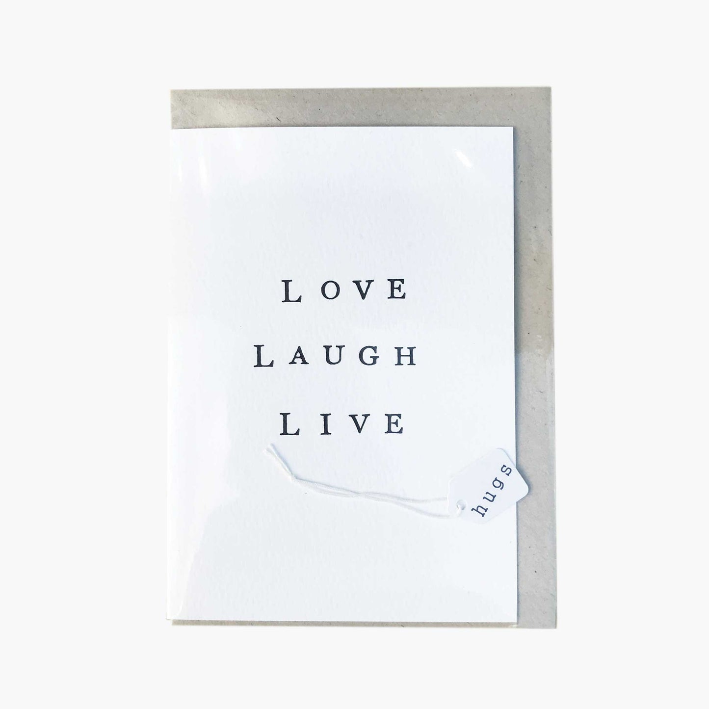 Love Laugh Live Card