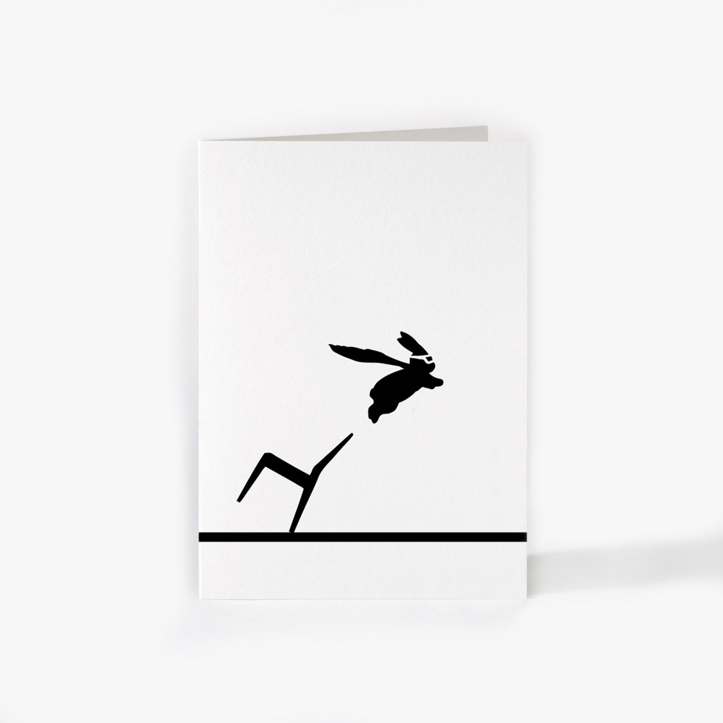 Superhero Rabbit Card