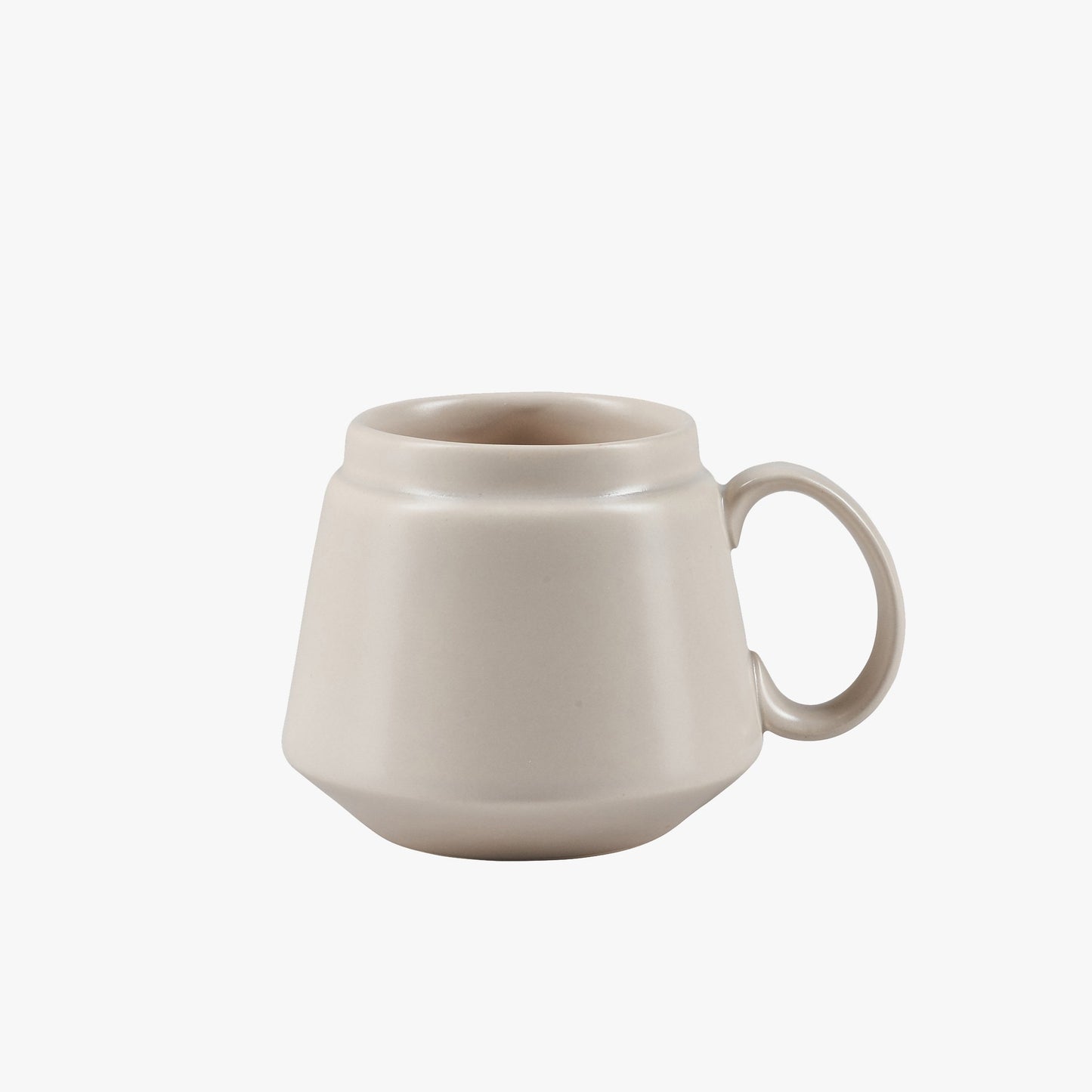 Matt Greige Ceramic Mug