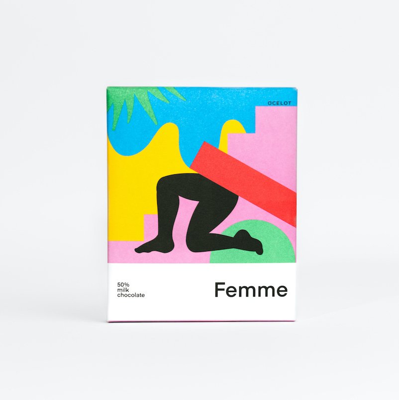Femme Organic Dark Milk Chocolate 50%