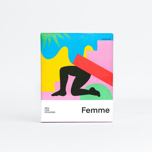 Femme Organic Dark Milk Chocolate 50%