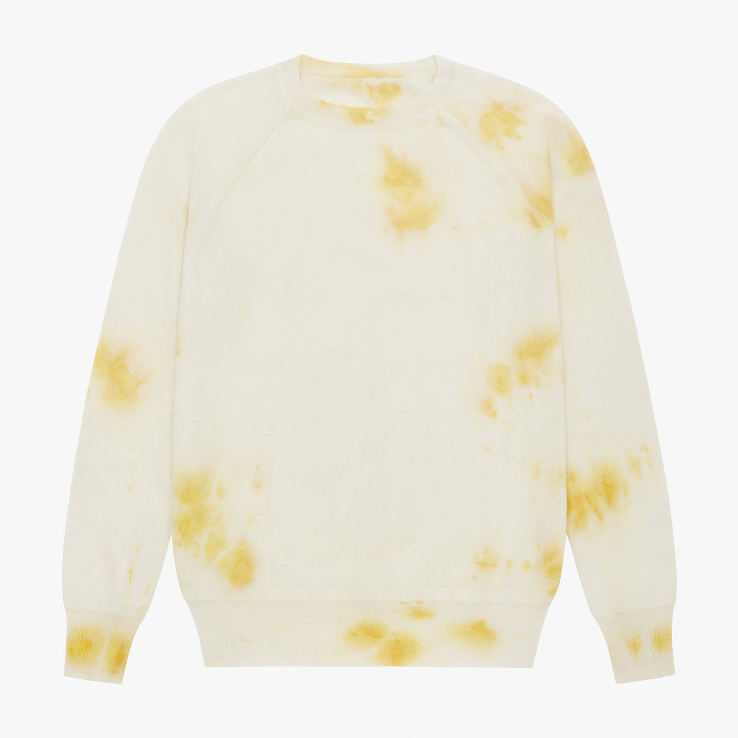 Goa Ice Dye Cashmere Sweater in Yellow