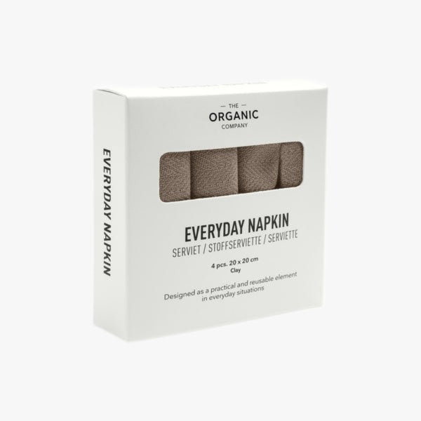 Everyday Napkin in Clay (Set of 4)