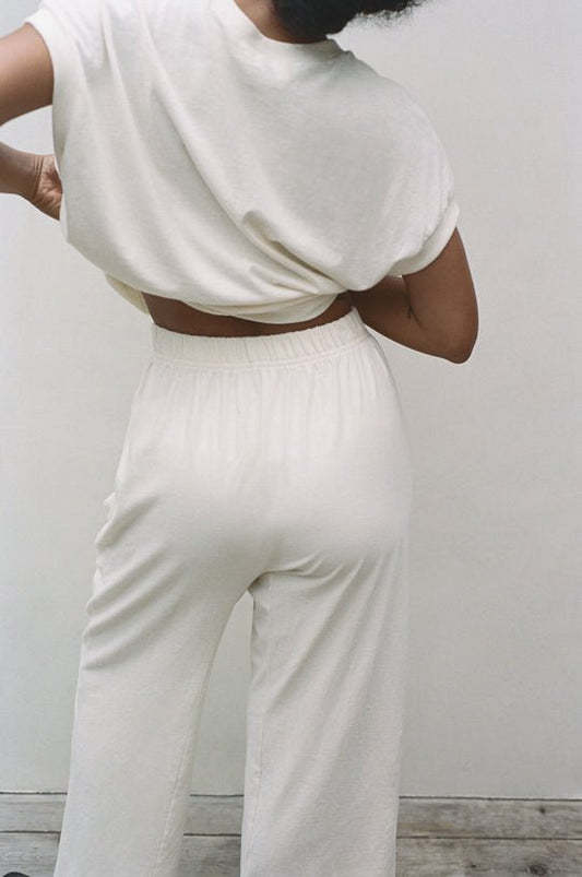 Easy Pants in Natural Organic Cotton