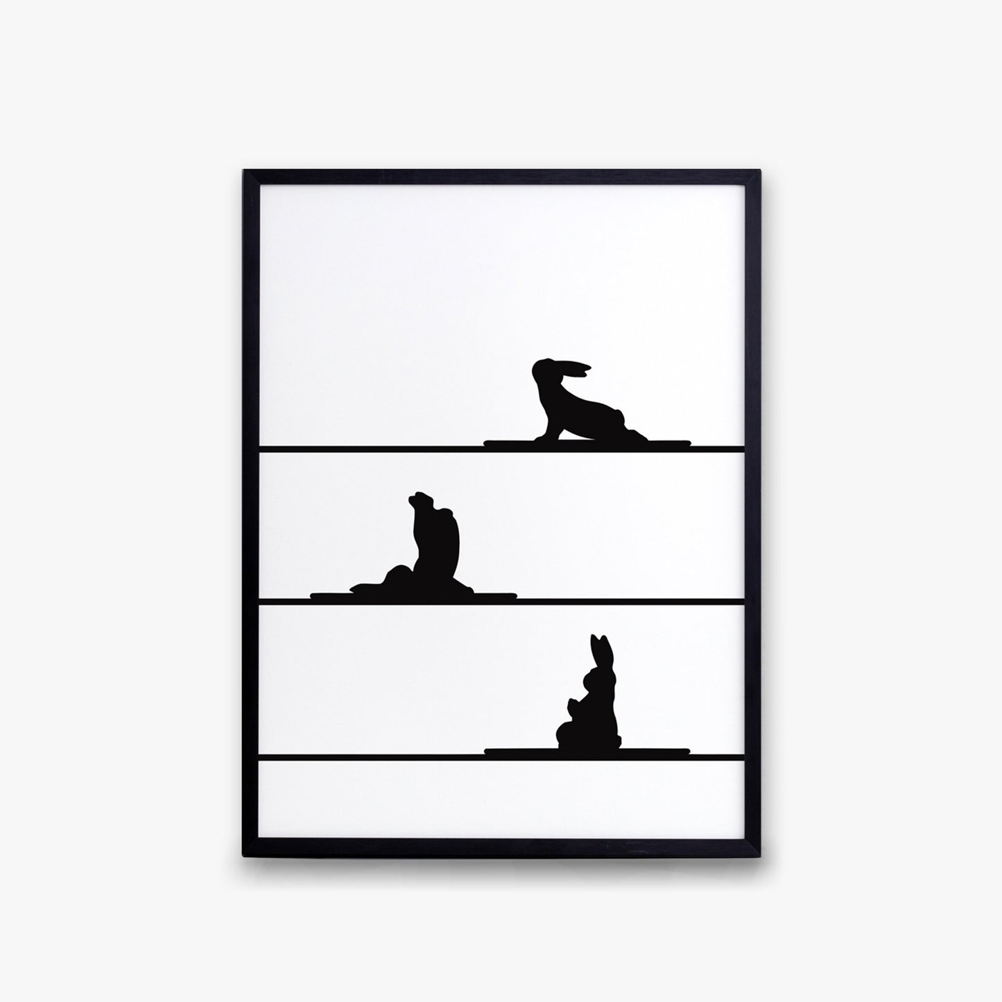 Yoga Rabbit Print