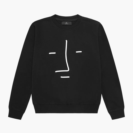 AV London x White Profile Sweatshirt (Exclusive)