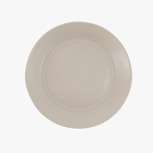 Matt Greige Ceramic Side Plate