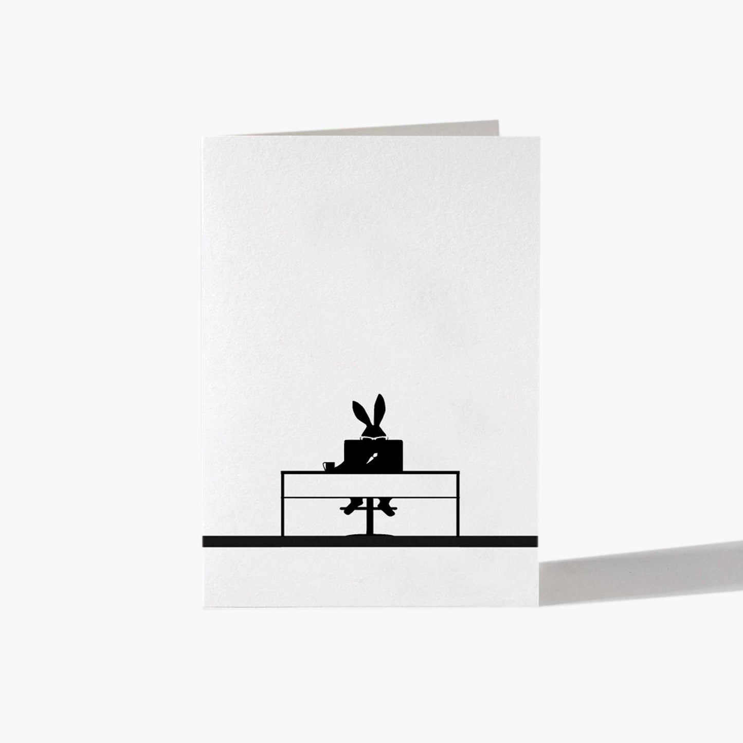 Working Rabbit Card