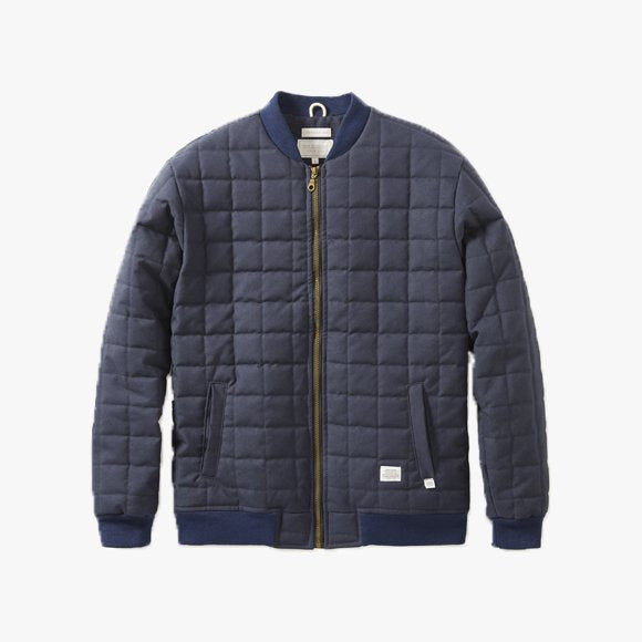 Quilted Bomber Jacket