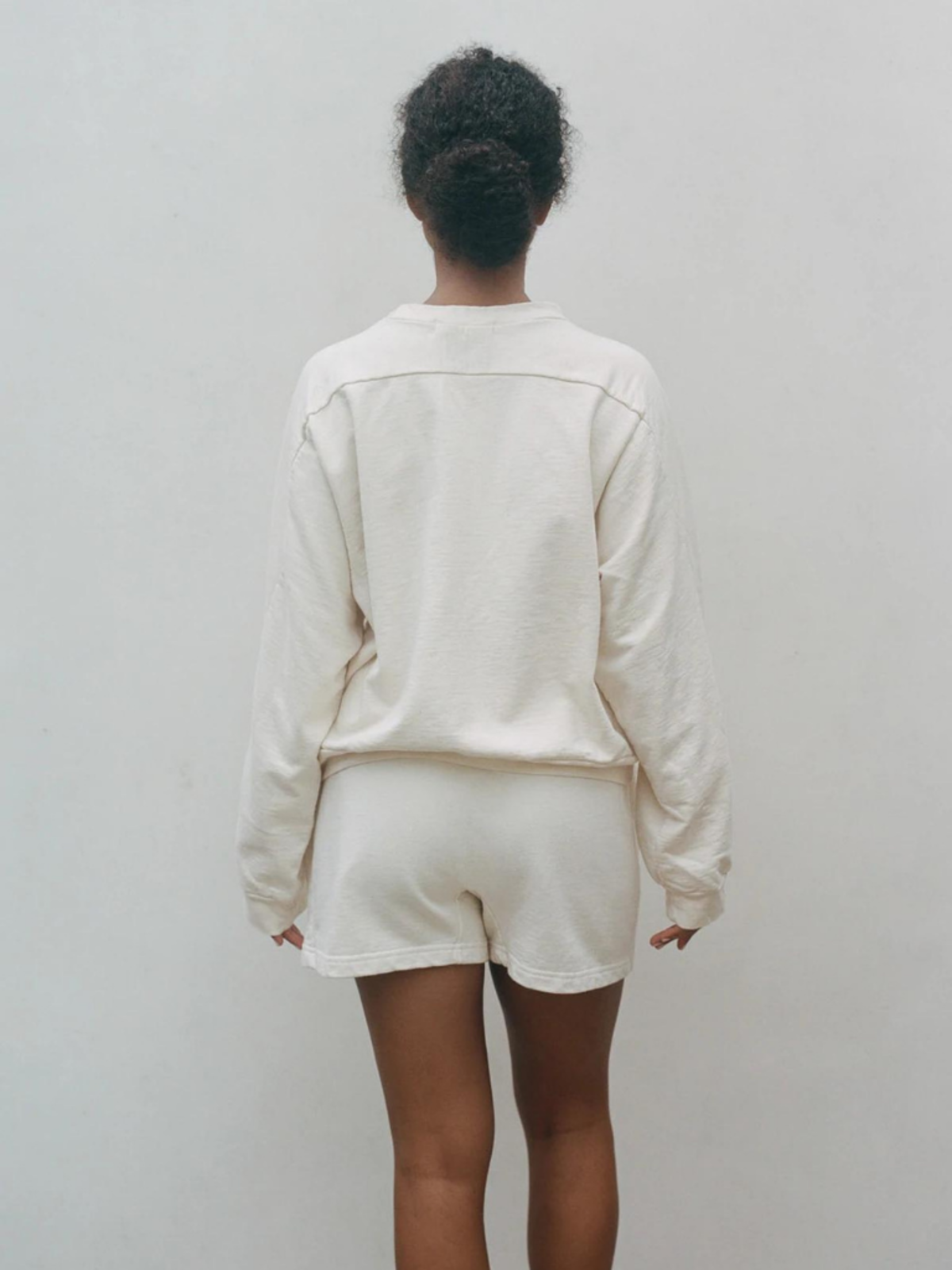 Easy Shorts in Natural Organic Cotton