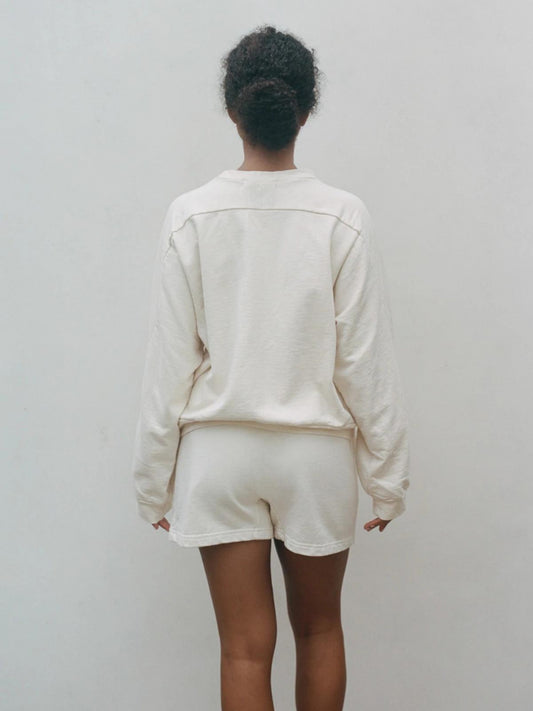 Easy Shorts in Natural Organic Cotton